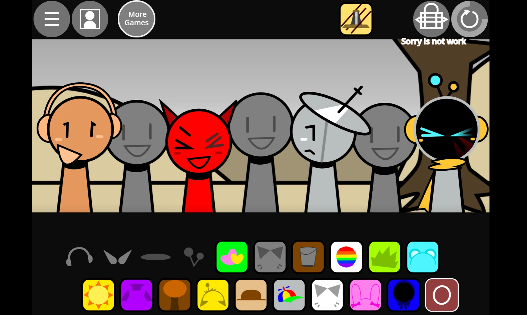 Enhanced sound system in Sprunki Parasite 2