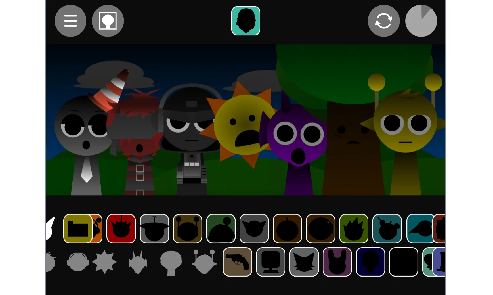 Evolution of Sprunki from Phase 1.1 to newer versions Comparison showing evolution from Phase 1.1 to later versions