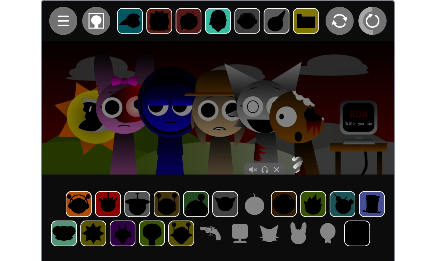 Sprunki Phase 1.7 enhanced graphics and audio
