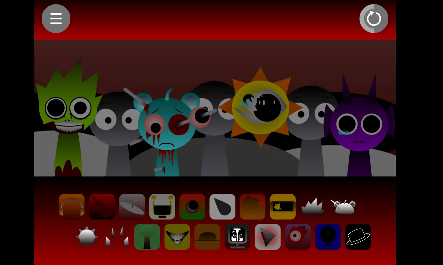 Sprunki Phase 1.75 educational features showing counting and color learning