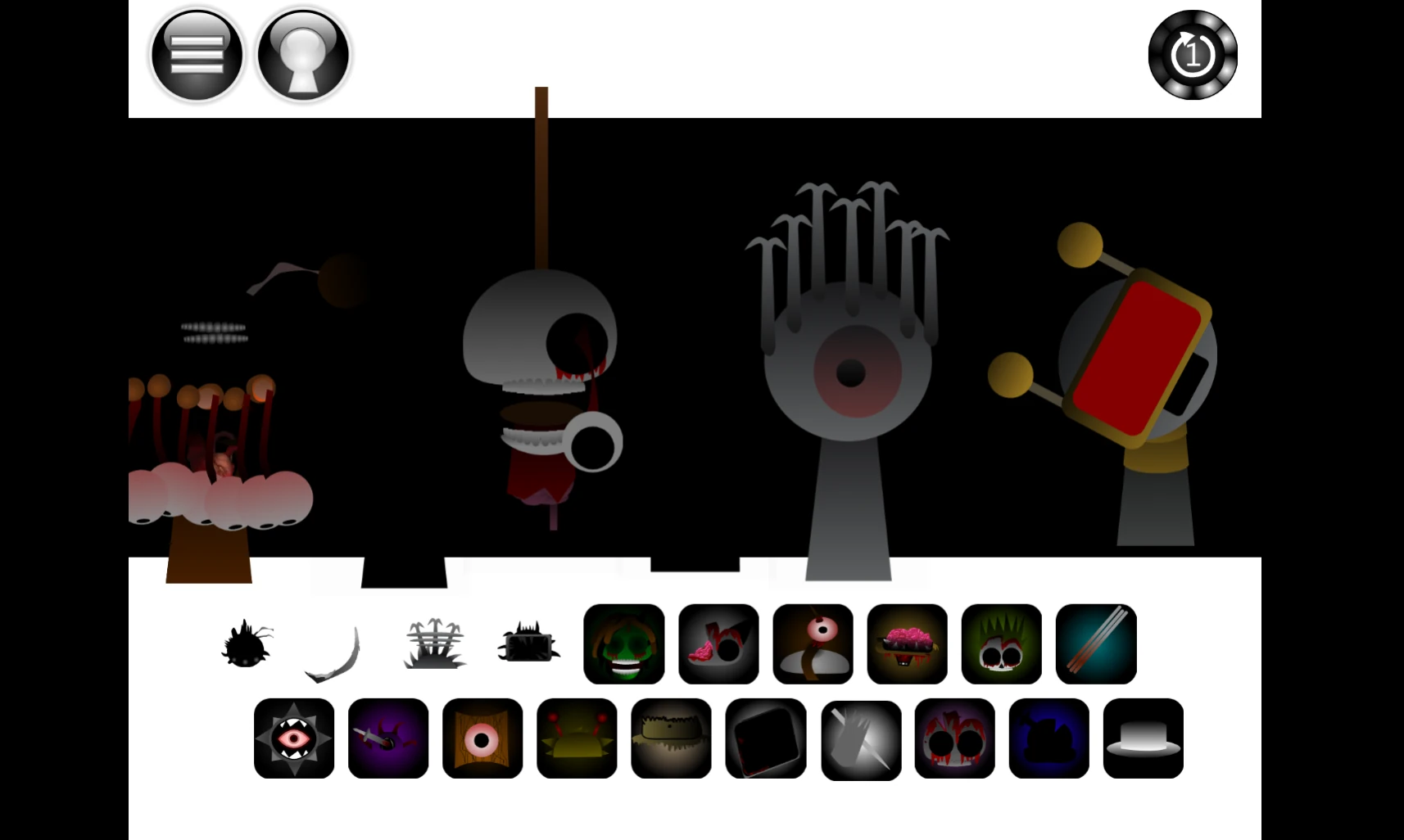 Sprunki Phase 1.75 Remix character selection