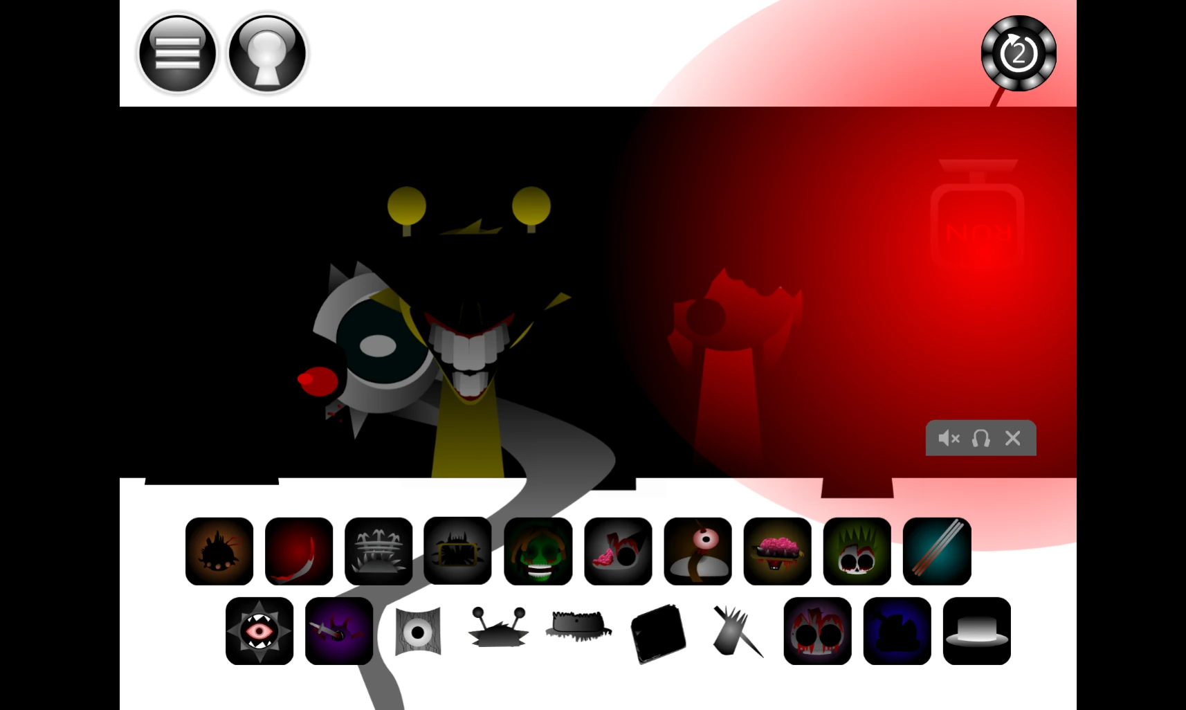 Sprunki Phase 1.75 Remix horror elements