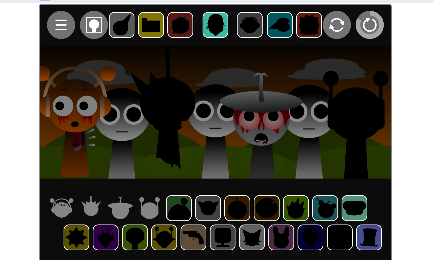 Character Customization in Sprunki Phase 1.8 Sprunki Phase 1.8 Character Customization Options
