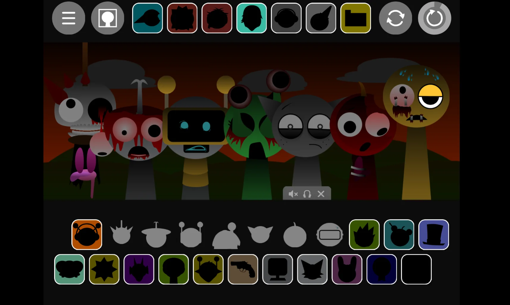 Sharing music creations in Sprunki Phase 1.9