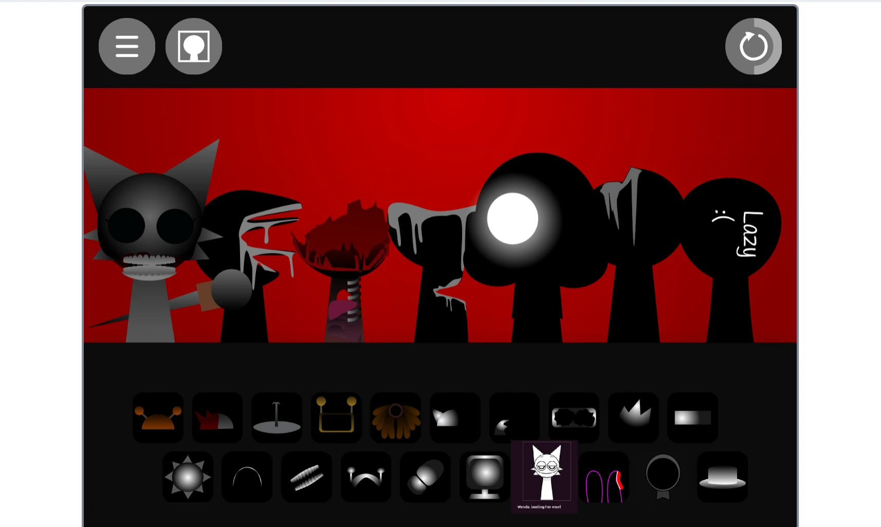 Complete character lineup in Sprunki Phase 10.5 Retake