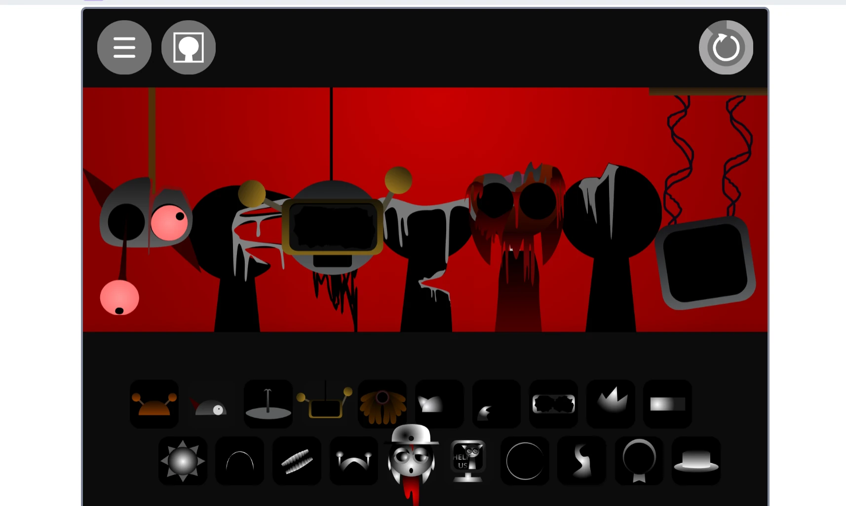 Sharing creations in Sprunki Phase 10.5 Retake