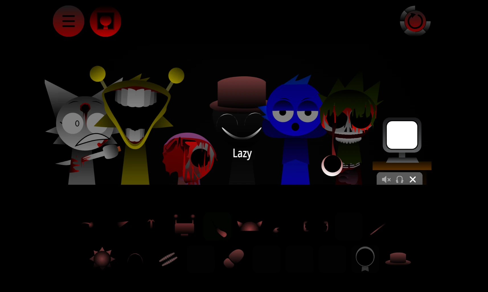 Sprunki Phase 100 music creation with multiple characters