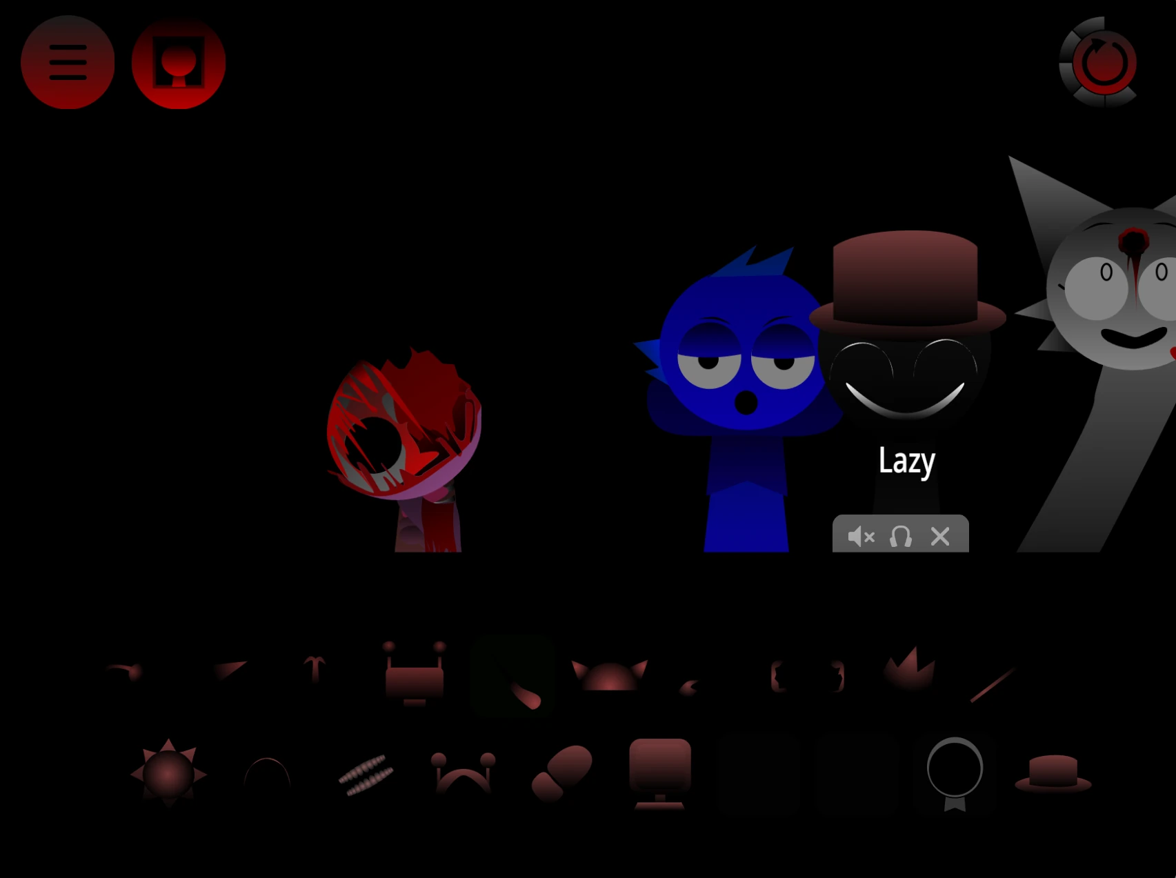 Character customization system in Sprunki Phase 1000