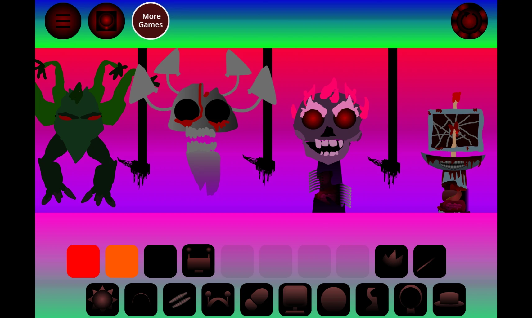 Ultra-rare visuals unlocked through special combinations in Sprunki Phase 101