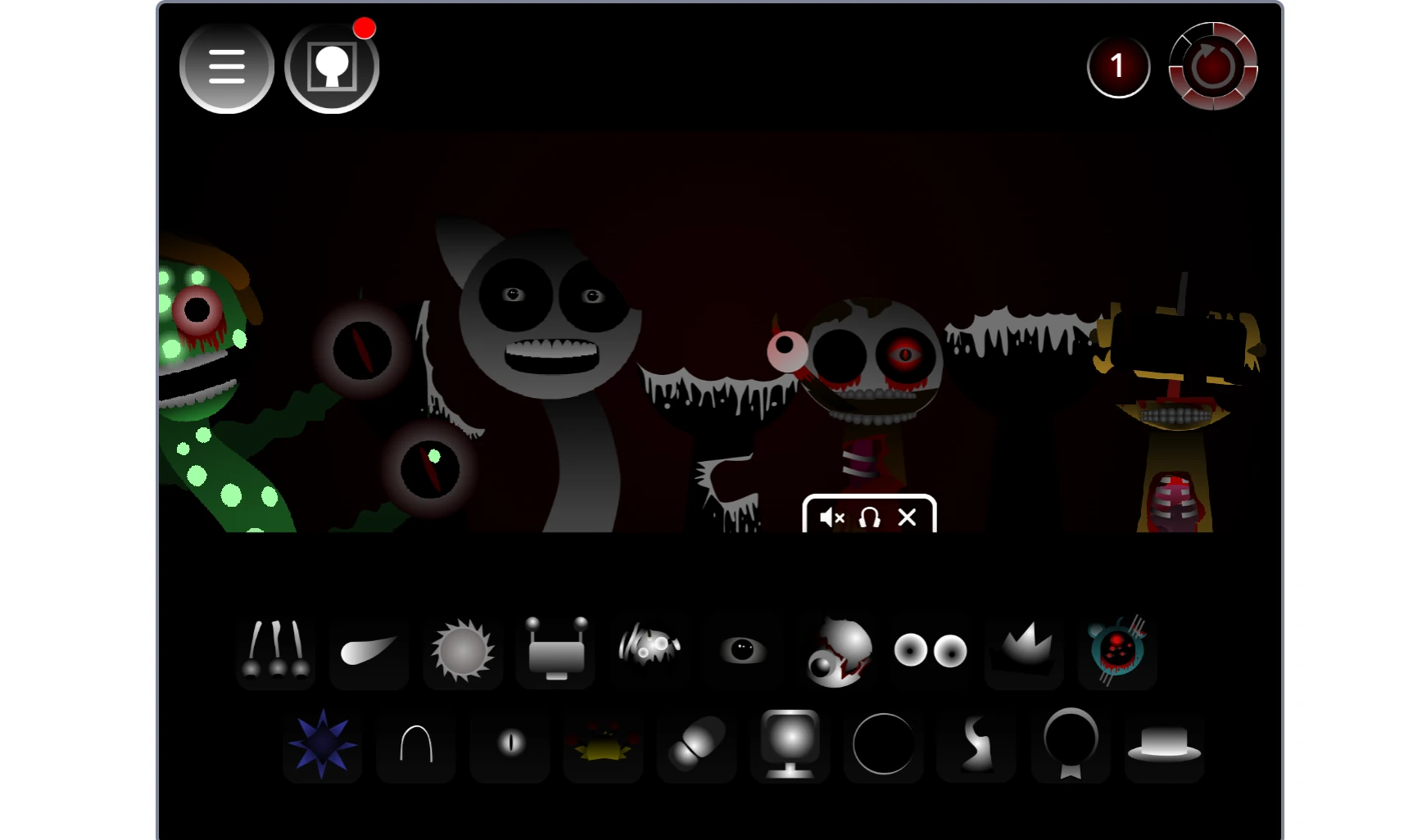 Dragging sound icons to characters in Sprunki Phase 11.5 New