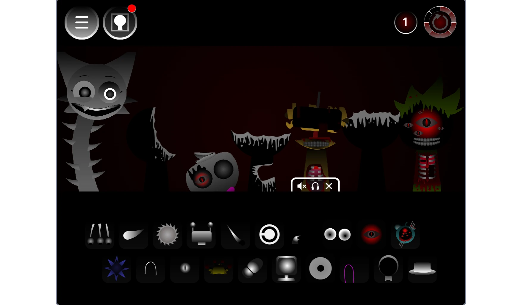 Completed music composition in Sprunki Phase 11.5 New