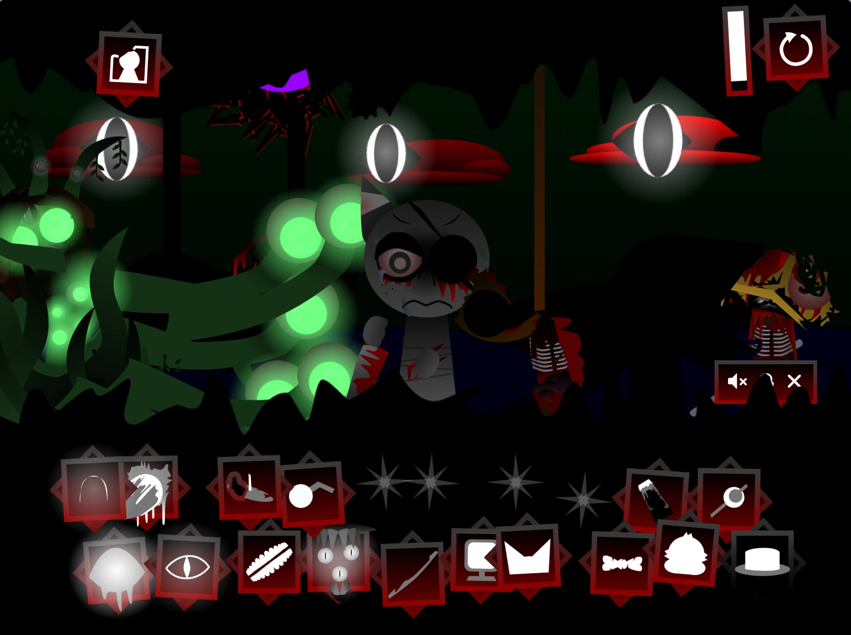 Enhanced user interface of Sprunki Phase 12 Definitive Fanmade