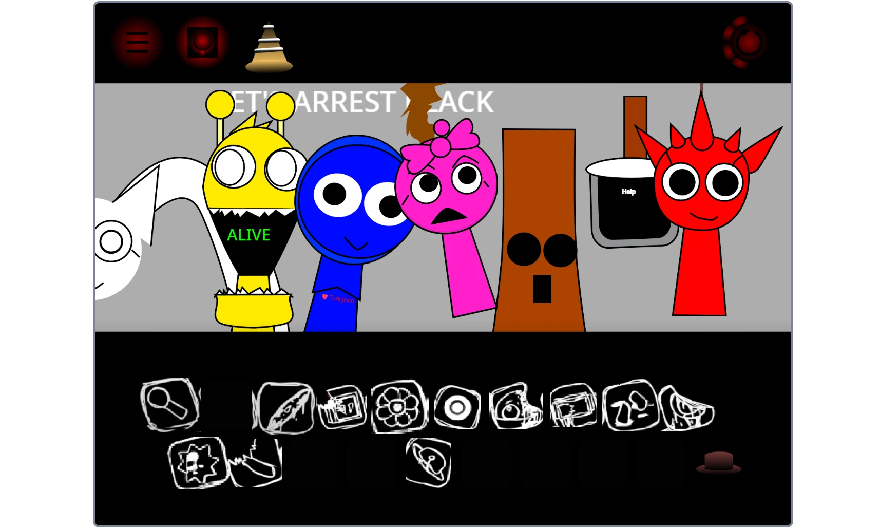 Sprunki Phase 14 Alive visual effects and artistic presentation