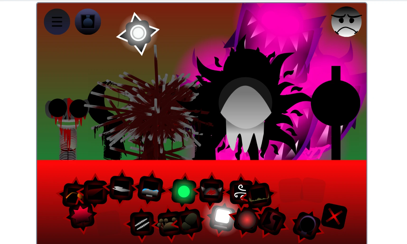 Sprunki Phase 15 gameplay with multiple characters performing