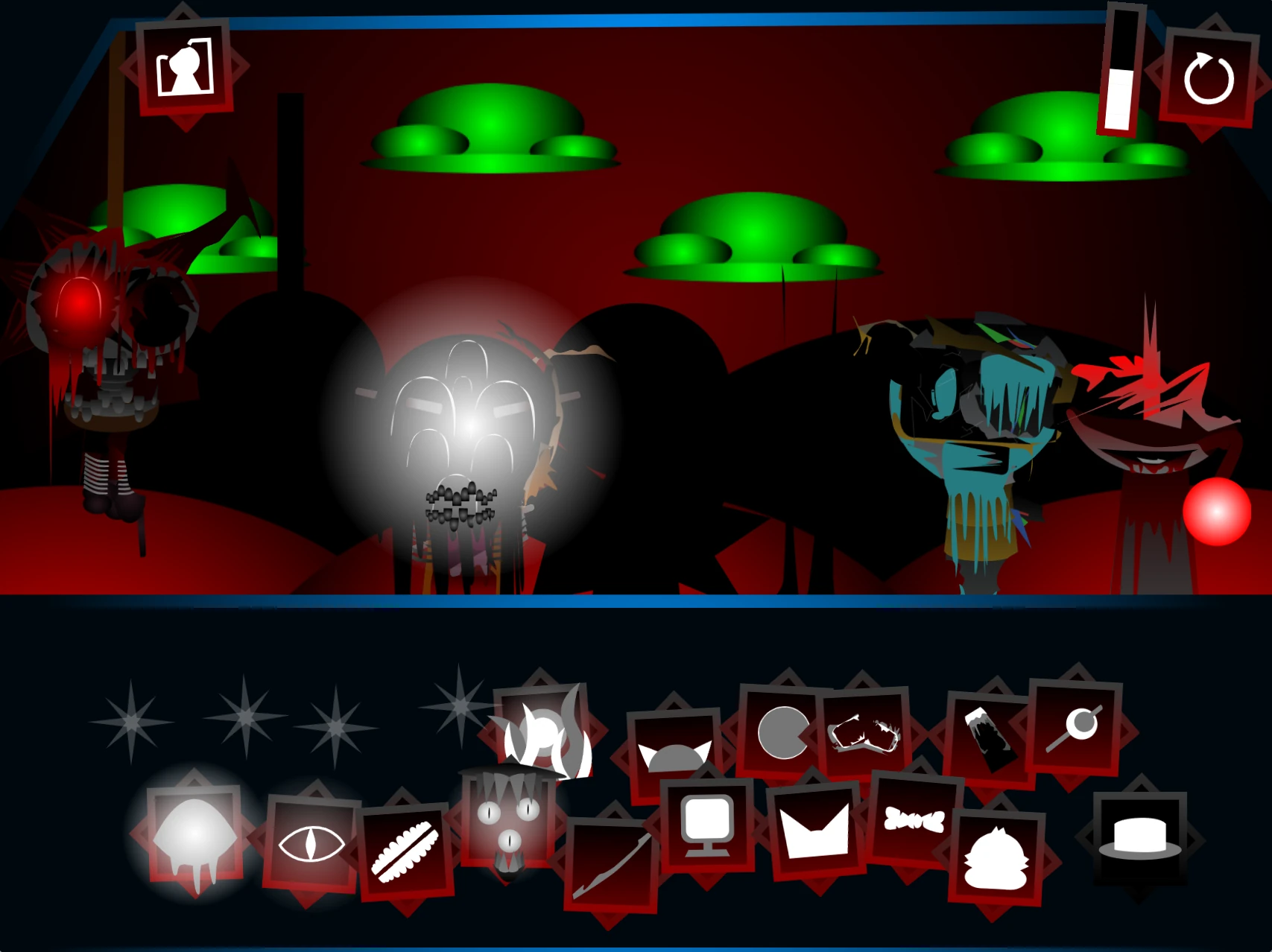 Durple Mode and Alive System gameplay in Sprunki Phase 15 Definitive Fanmade