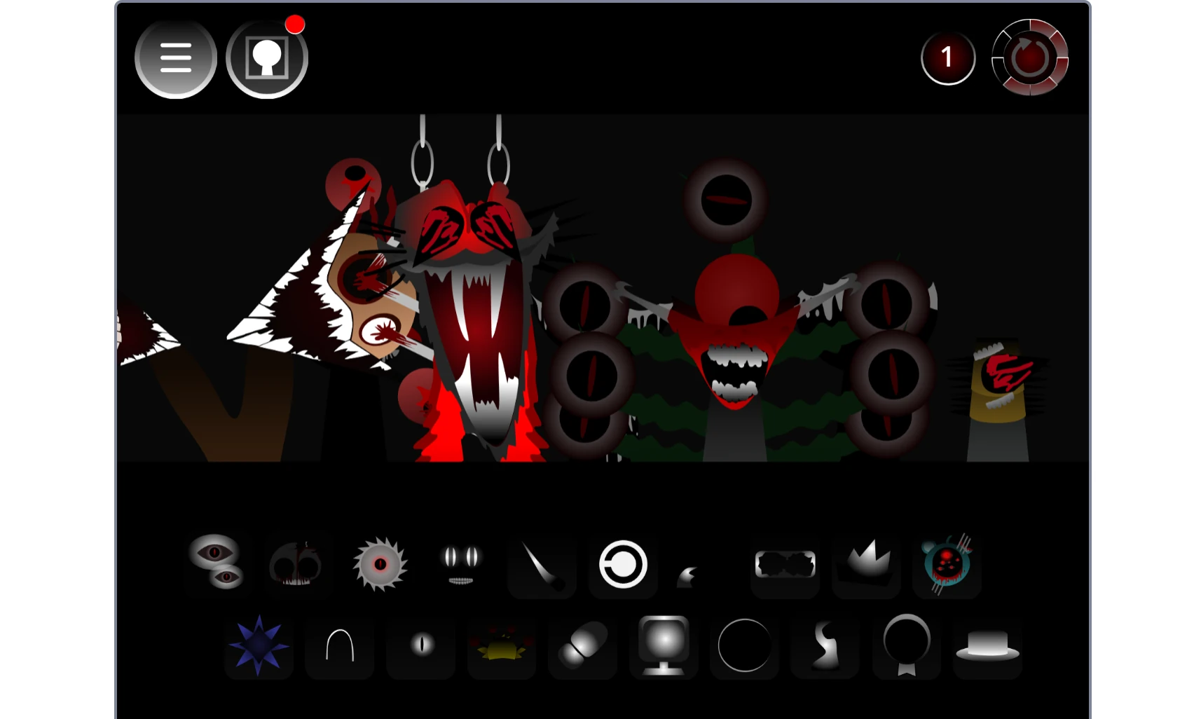 Character Selection Screen in Sprunki Phase 17 Sprunki Phase 17 Character Selection