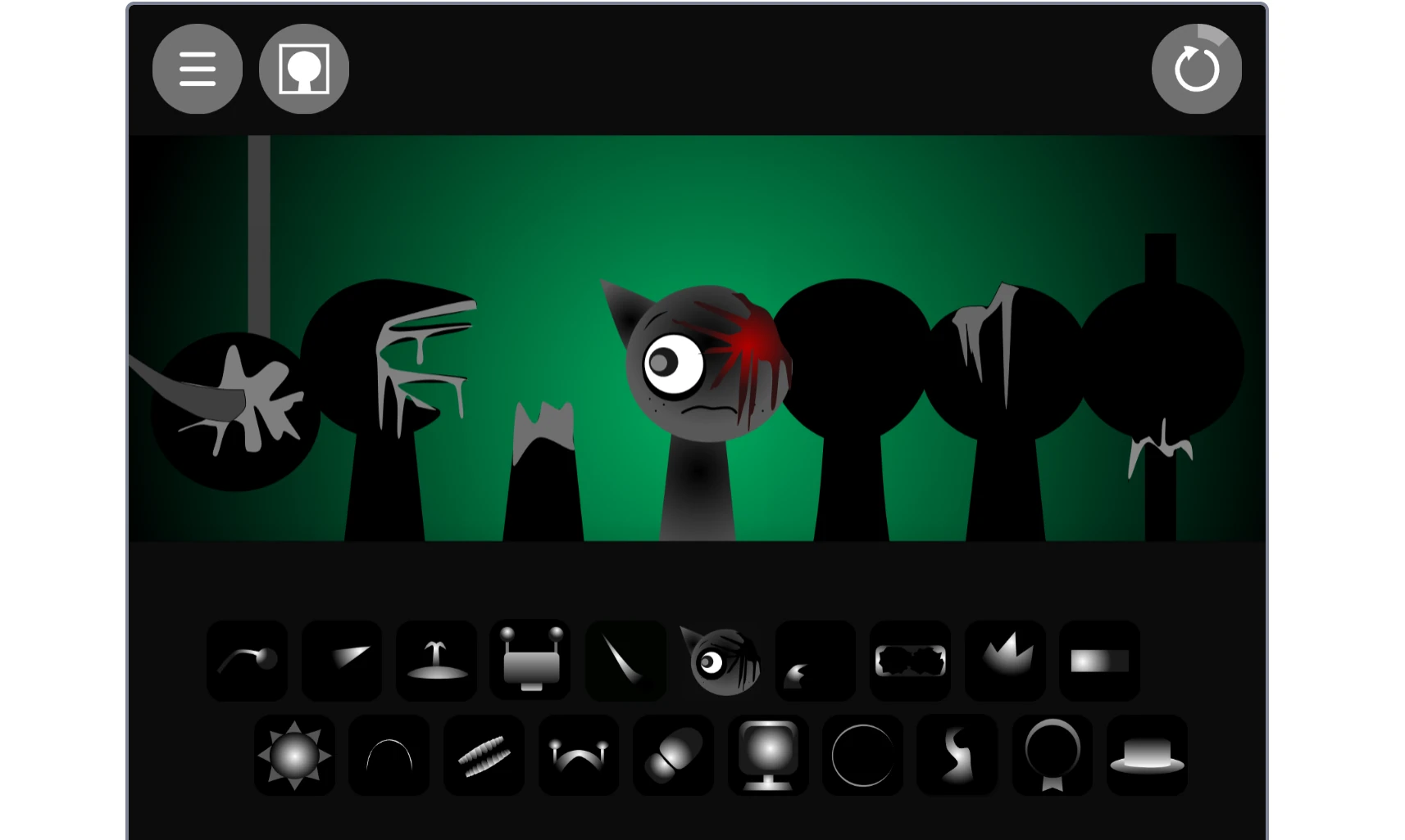 Eerie atmosphere in Sprunki Phase 17 Unfinished