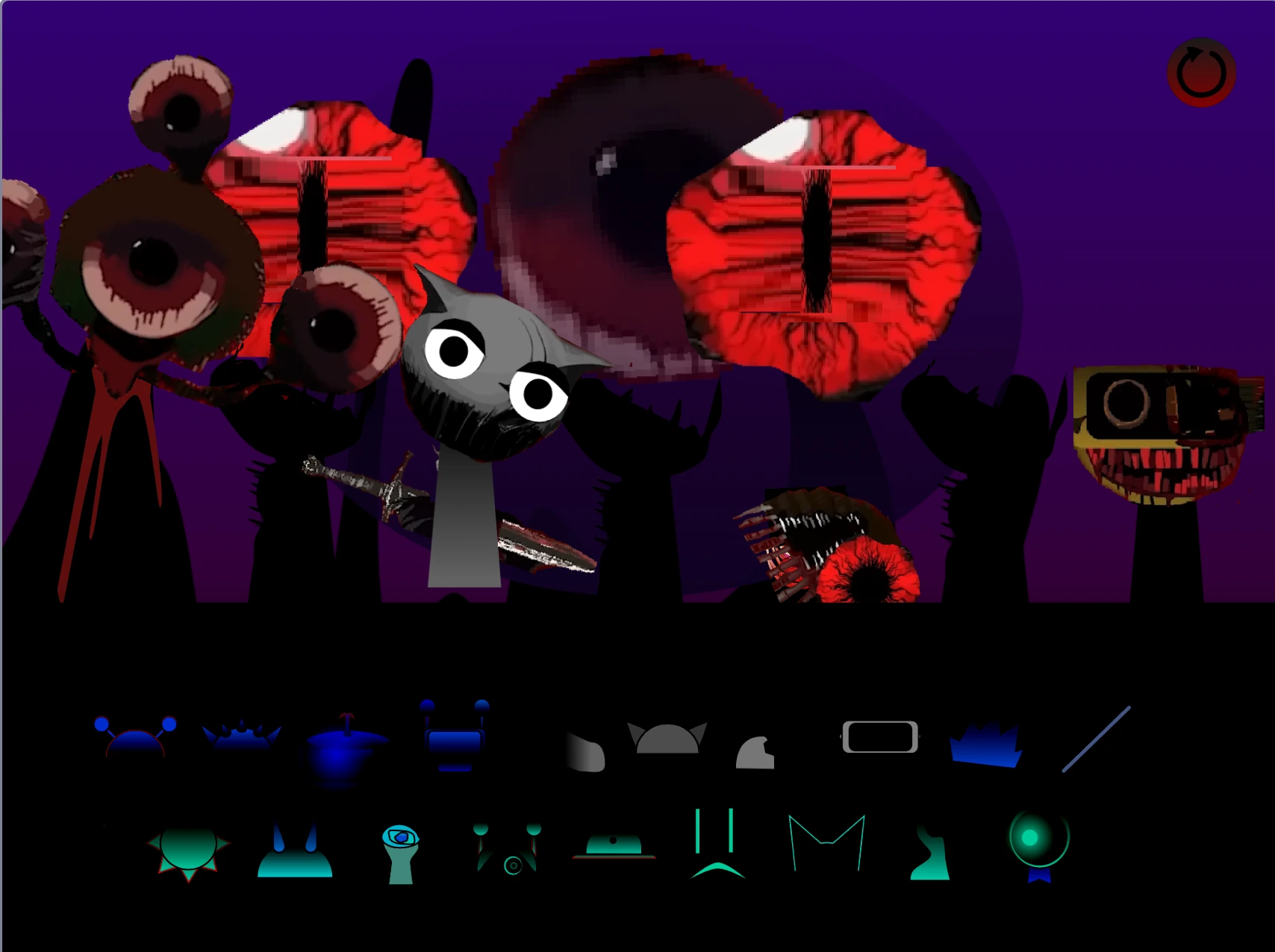 Sprunki Phase 17.5 horror mode gameplay