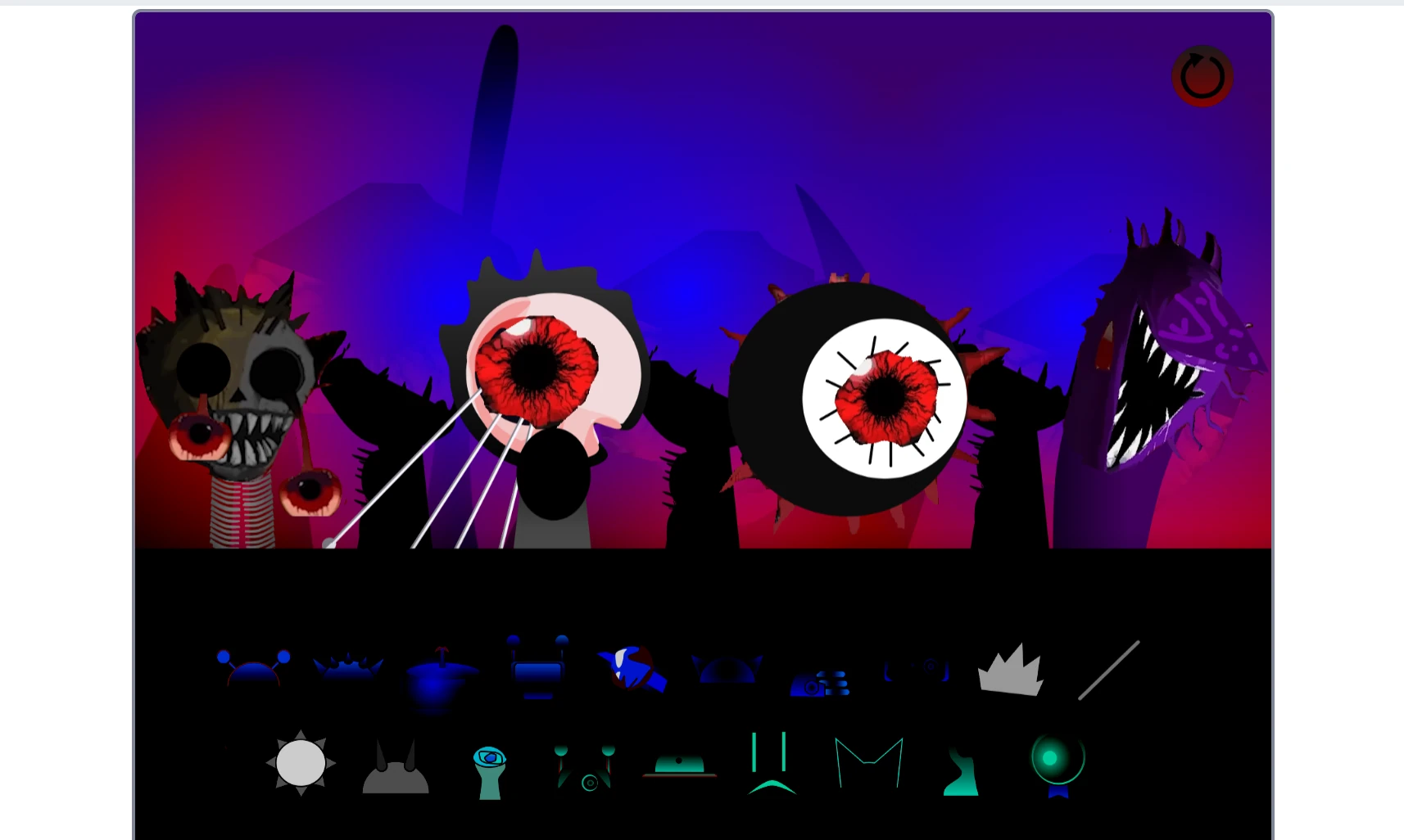 Dynamic color schemes in Sprunki Phase 20.5 Cocrea