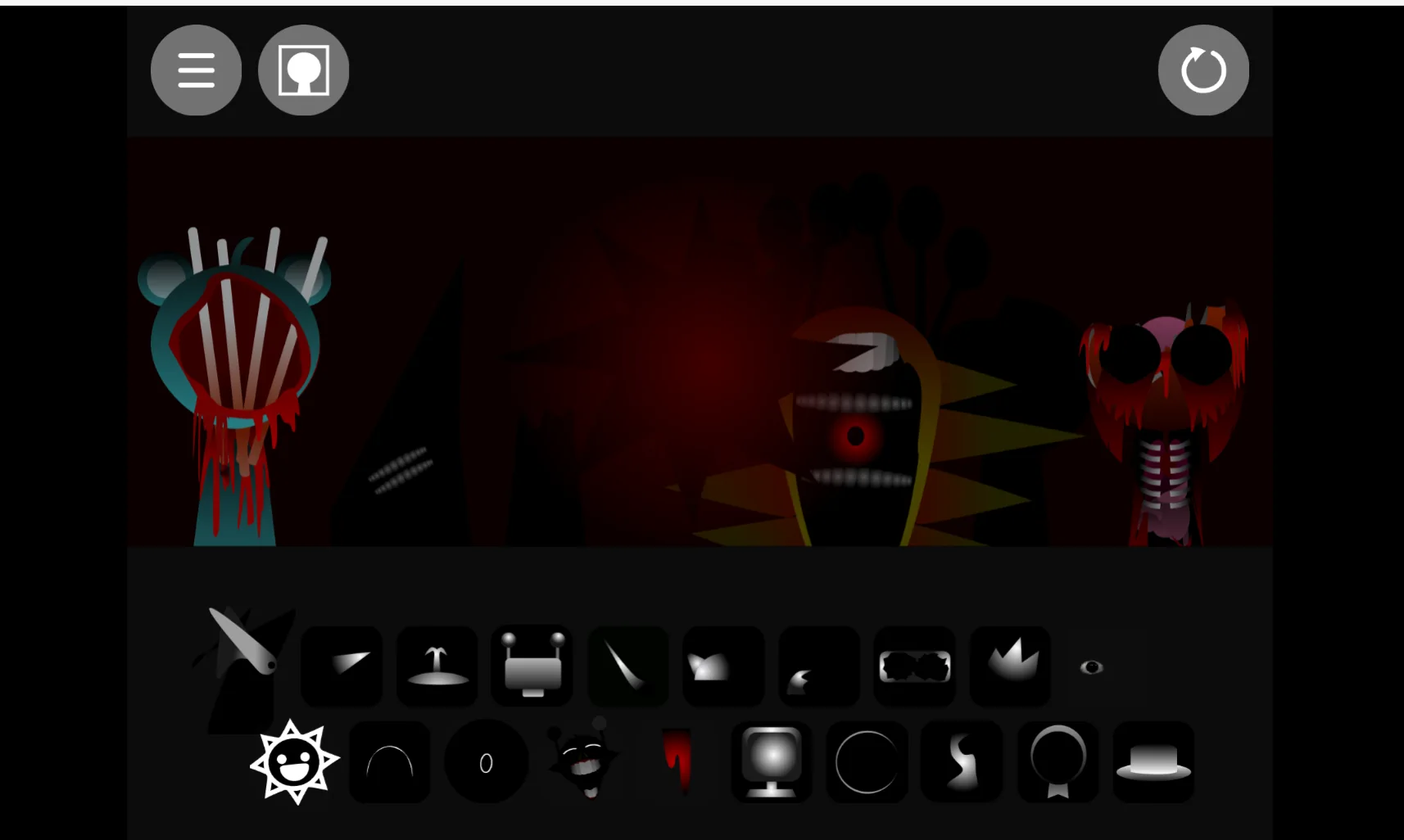 Multiple gameplay options Sprunki Phase 24 Game Modes