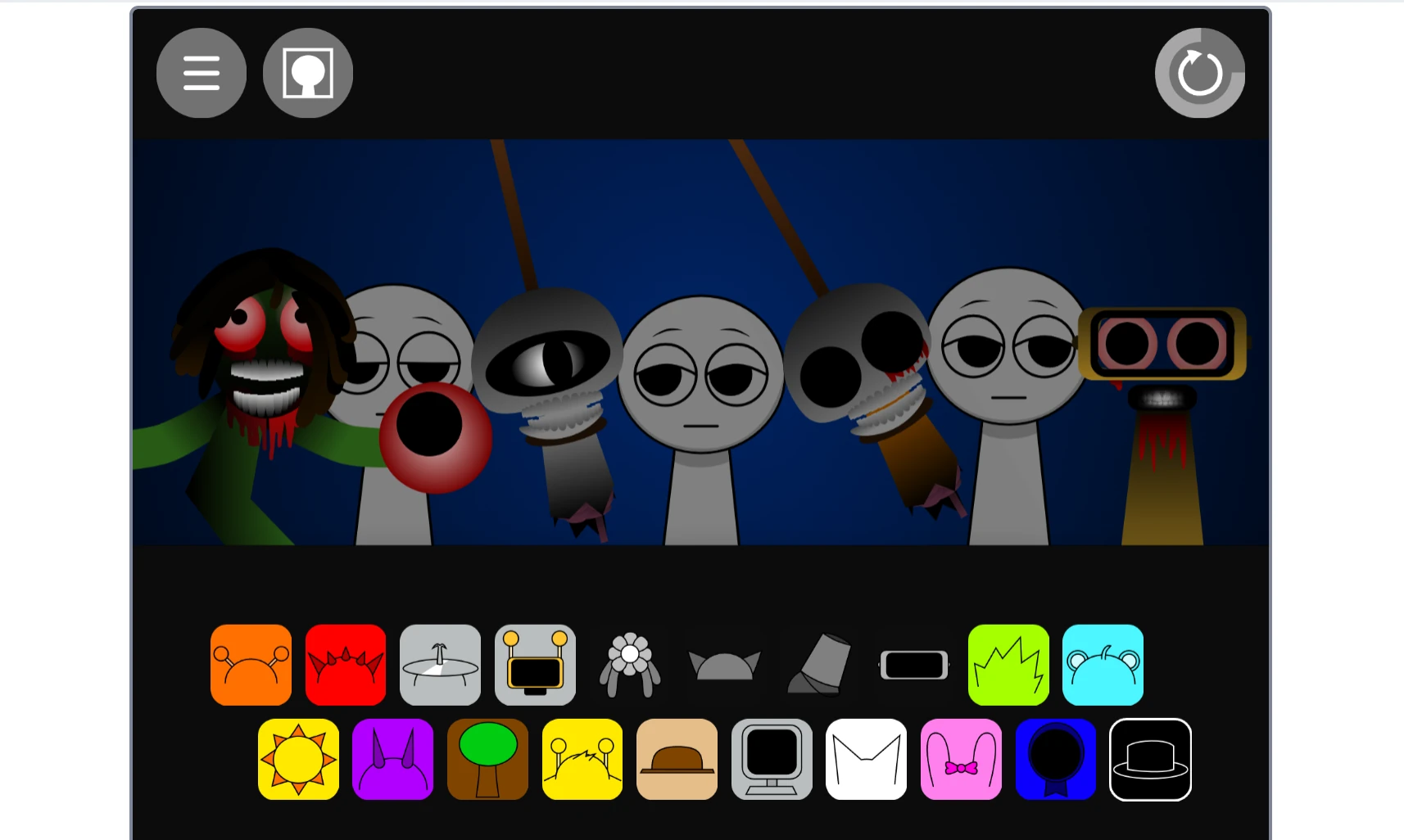 Sprunki Phase 25 Horror Mod Elements