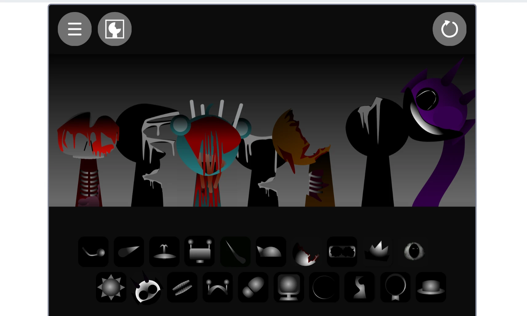 Download options for Incredibox Sprunki Phase 25 Remix