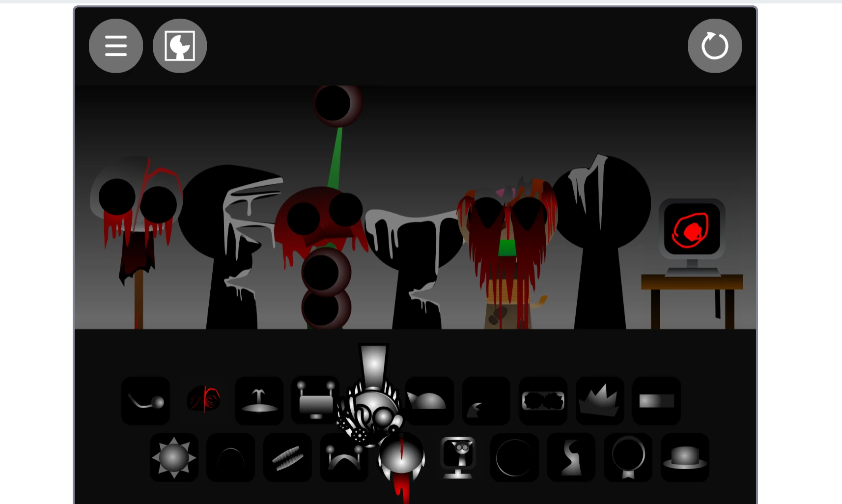 Complete soundtrack creation in Incredibox Sprunki Phase 25 Remix