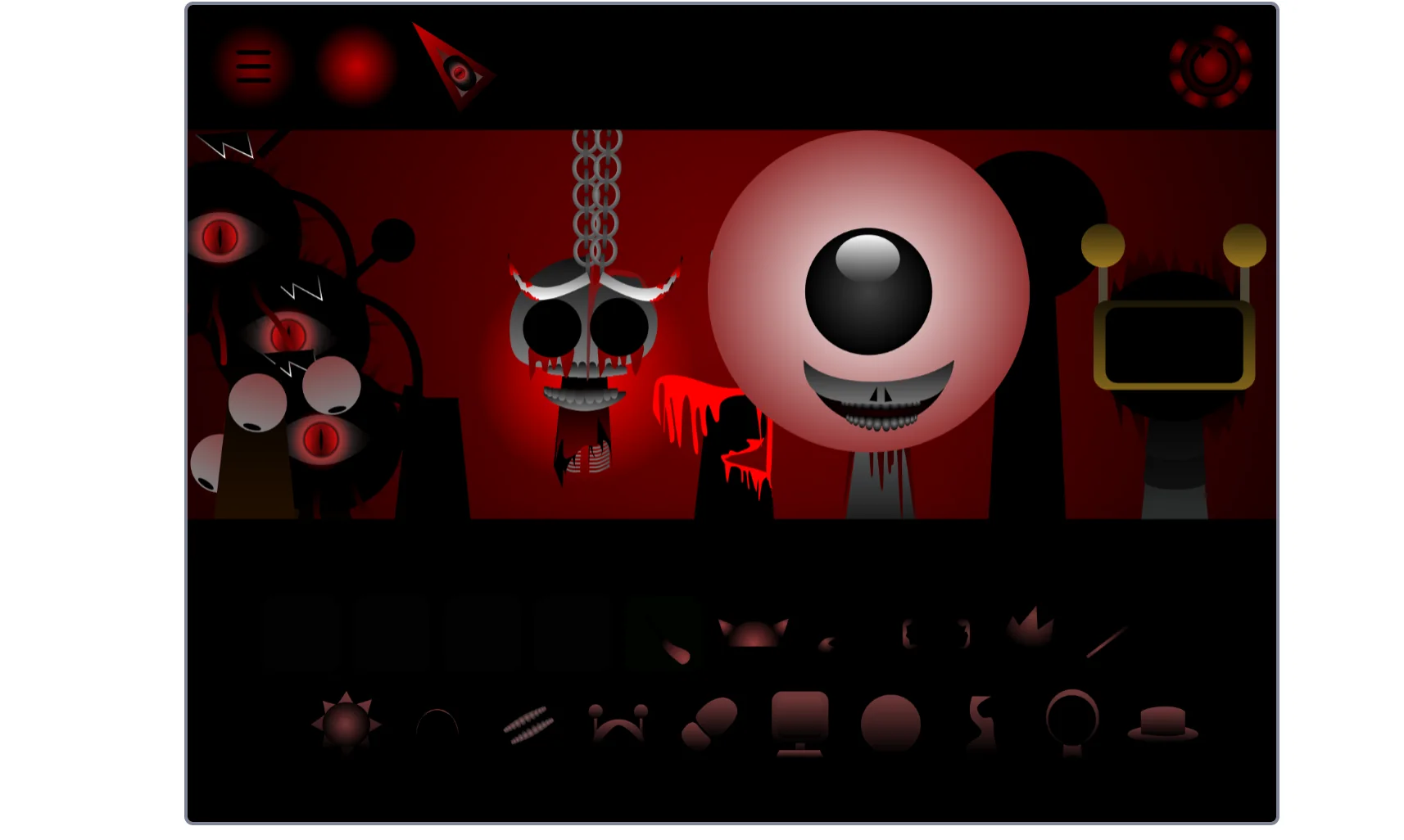 Sprunki Phase 25 Update horror mod gameplay with intense visuals