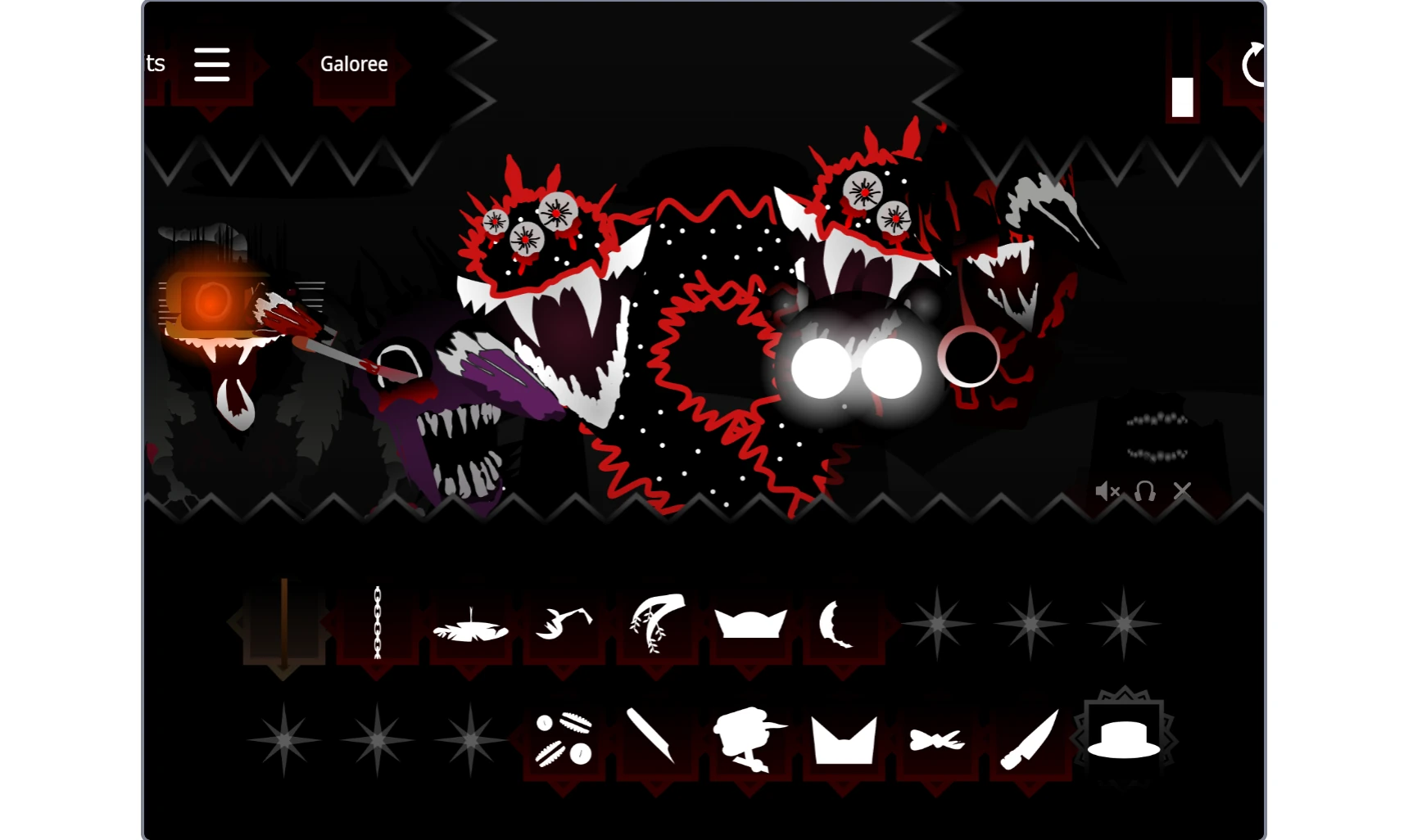 Visual elements and audio interface in Sprunki Phase 27 With Me