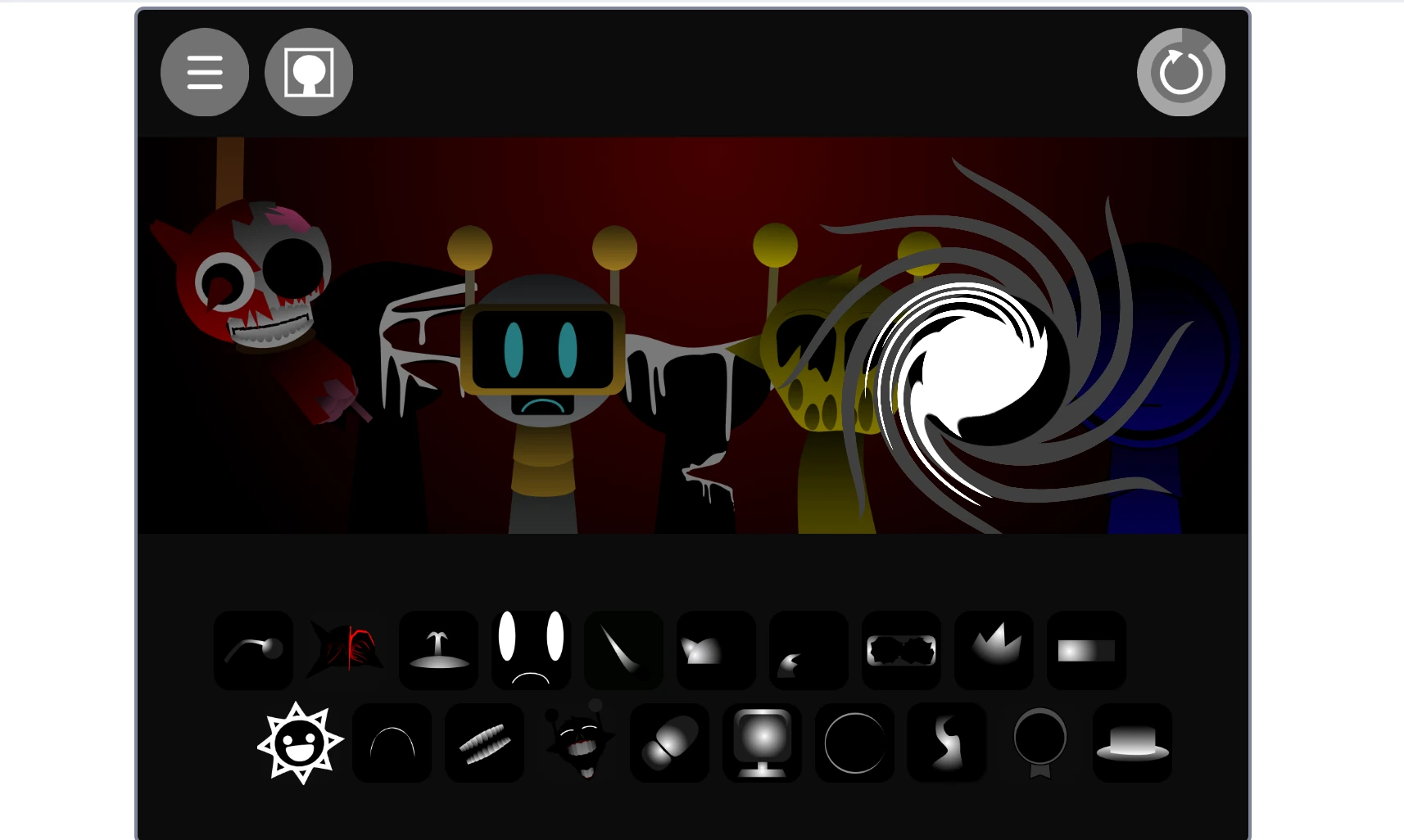 Sprunki Phase 3 Reimagined complete musical composition interface