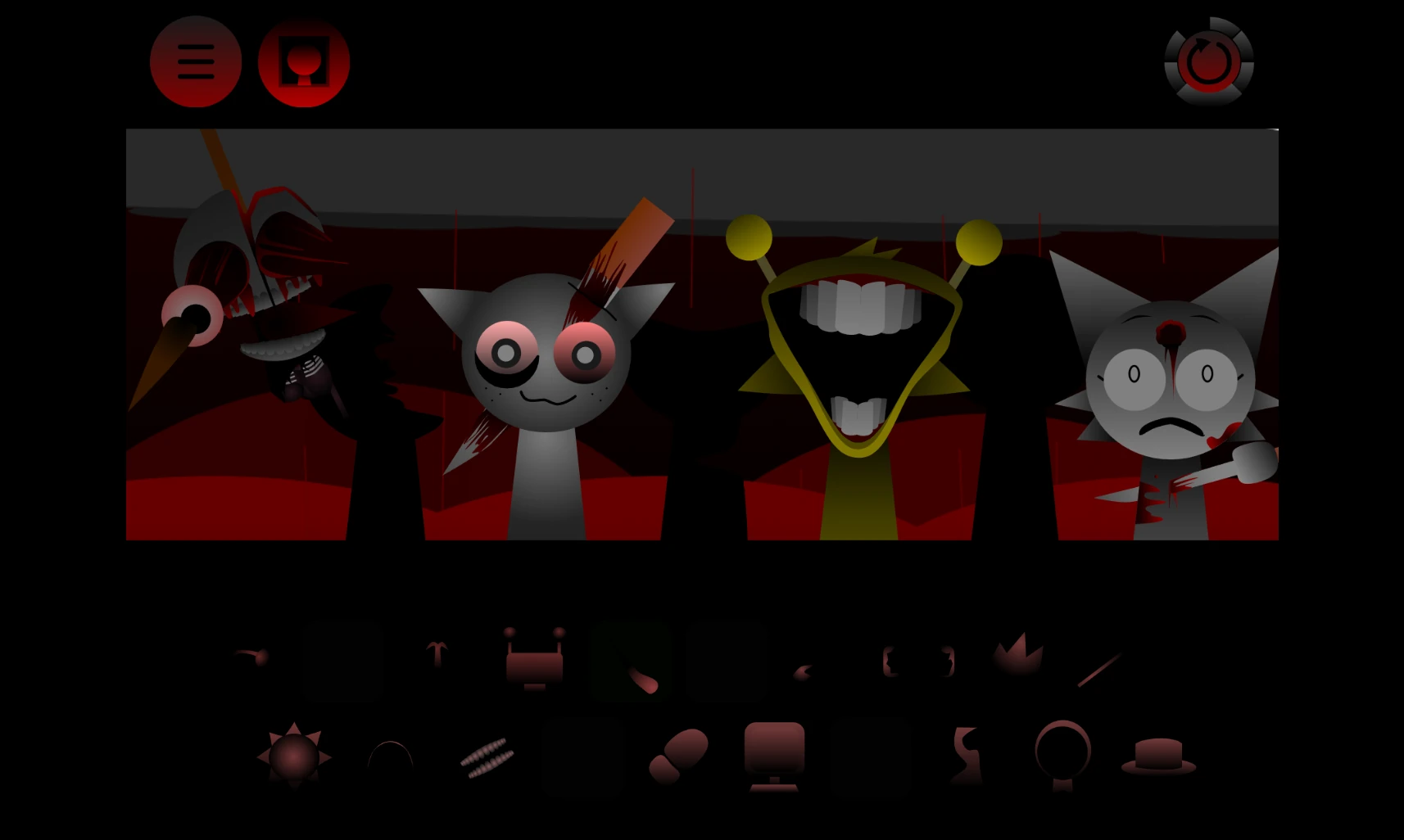 Sprunki Phase 3 Remake Remix full stage view