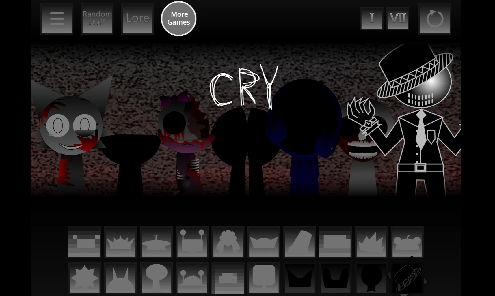 Sprunki Phase 3.5 tutorial and help screen