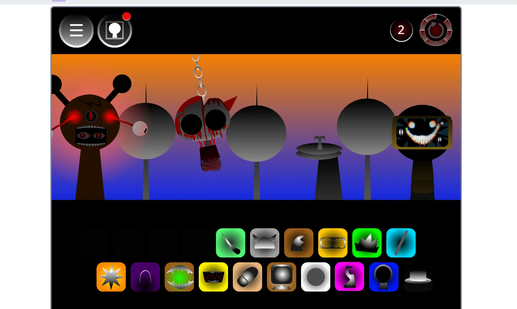 Horror Mode in Sprunki Phase 300 Official