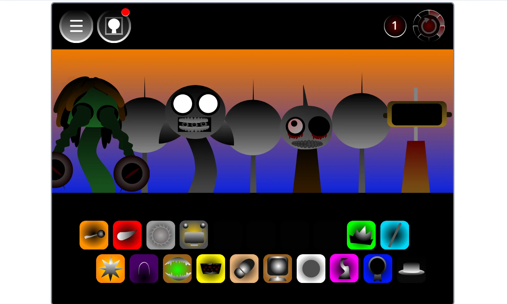 Gameplay evolution in Sprunki Phase 300 Official