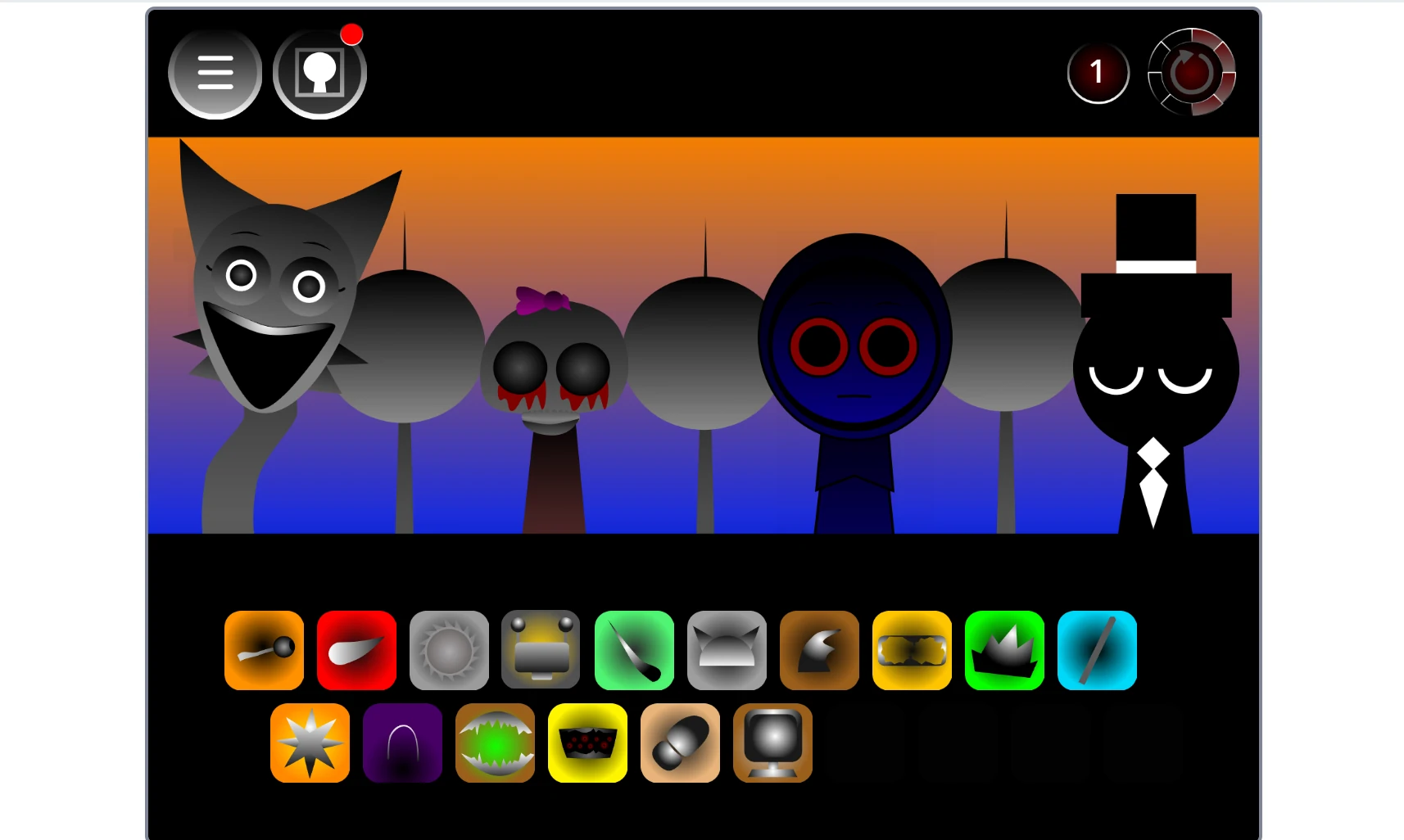 Modding tools in Sprunki Phase 300 Official