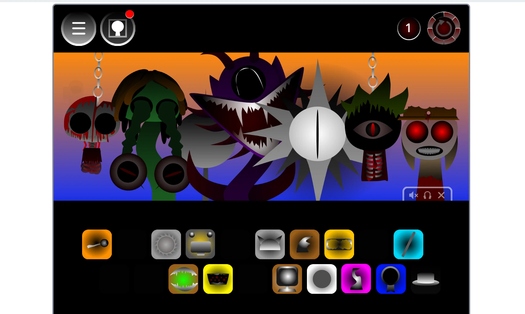 Browser gameplay of Sprunki Phase 300 Official