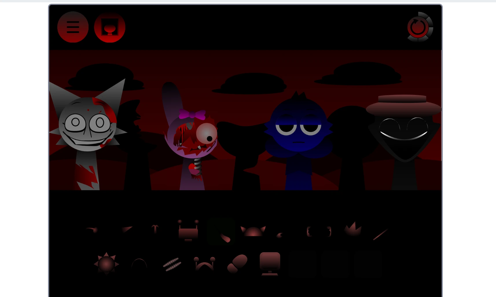 Comparison of different Sprunki Phase 4 versions and variants