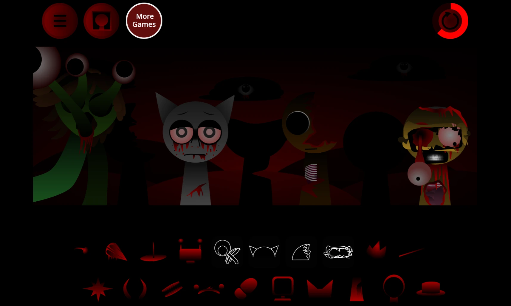 Creating music with Sprunki characters in Phase 4 New Definitive