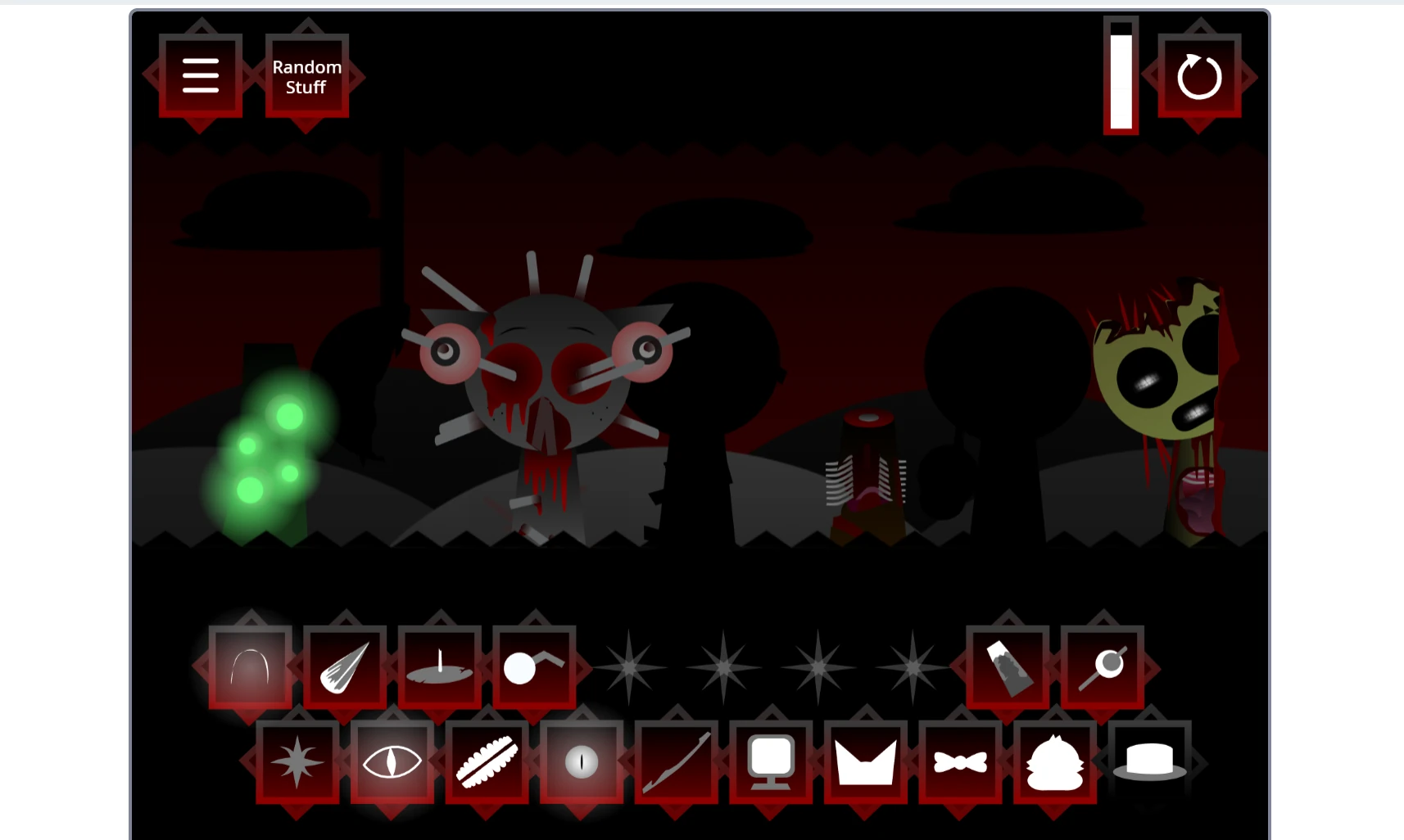 Redesigned user interface in Sprunki Phase 40 Version