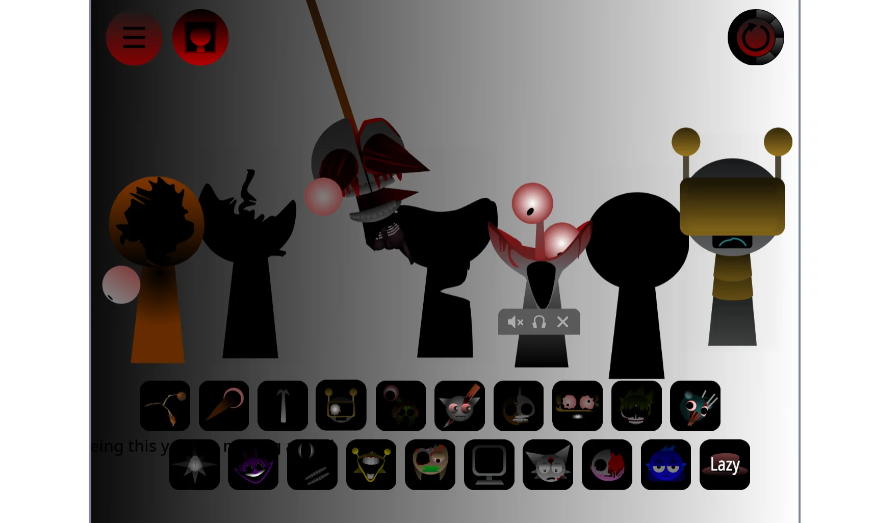 Sprunki Phase 42 V2 interactive environment responding to music