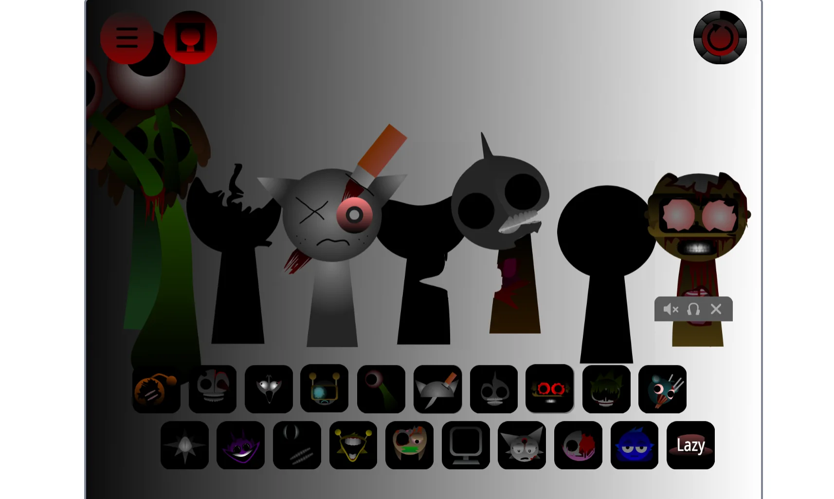 Sprunki Phase 42 V2 high-resolution character sprites