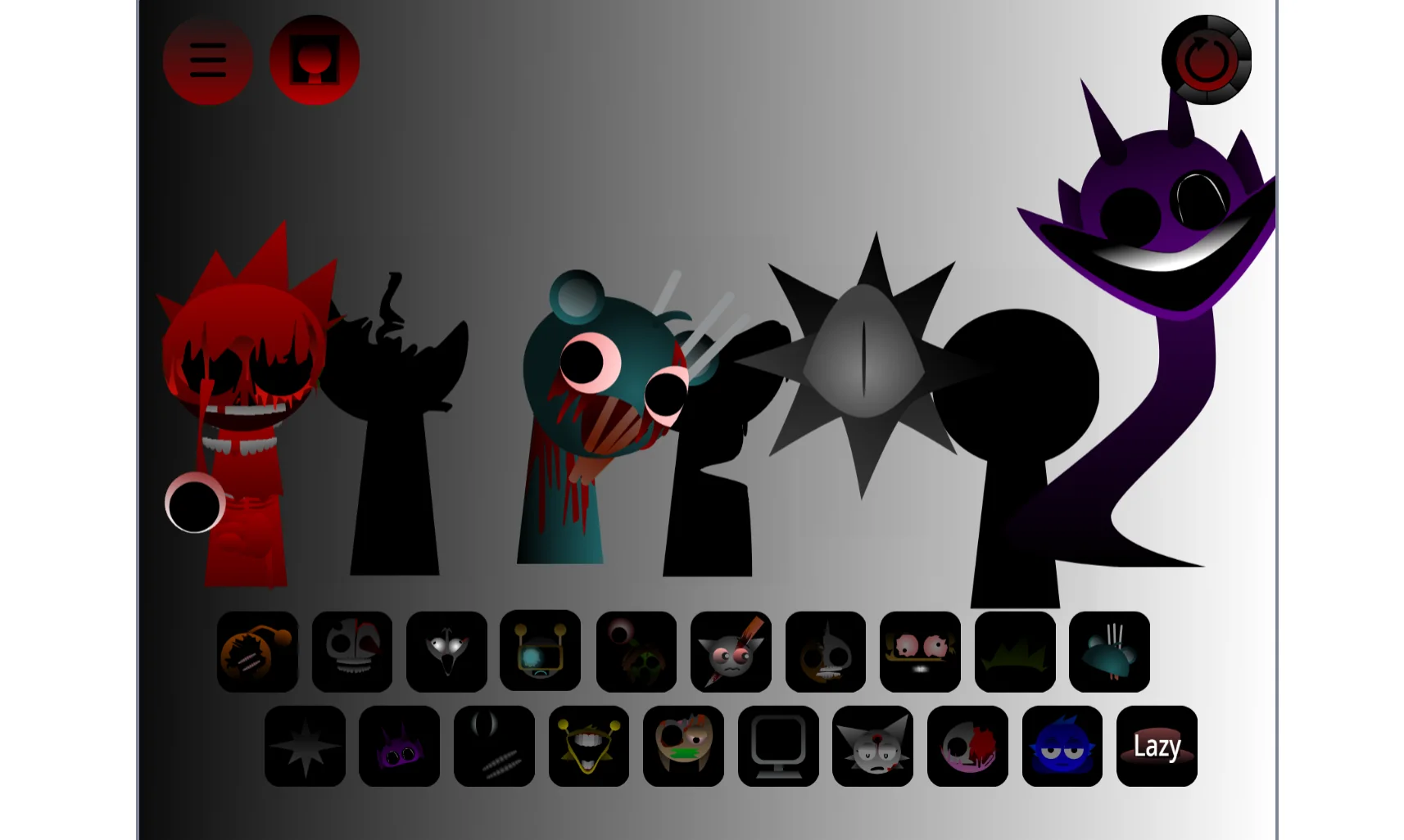 Sprunki Phase 42 V2 audio mixing interface with new tracks