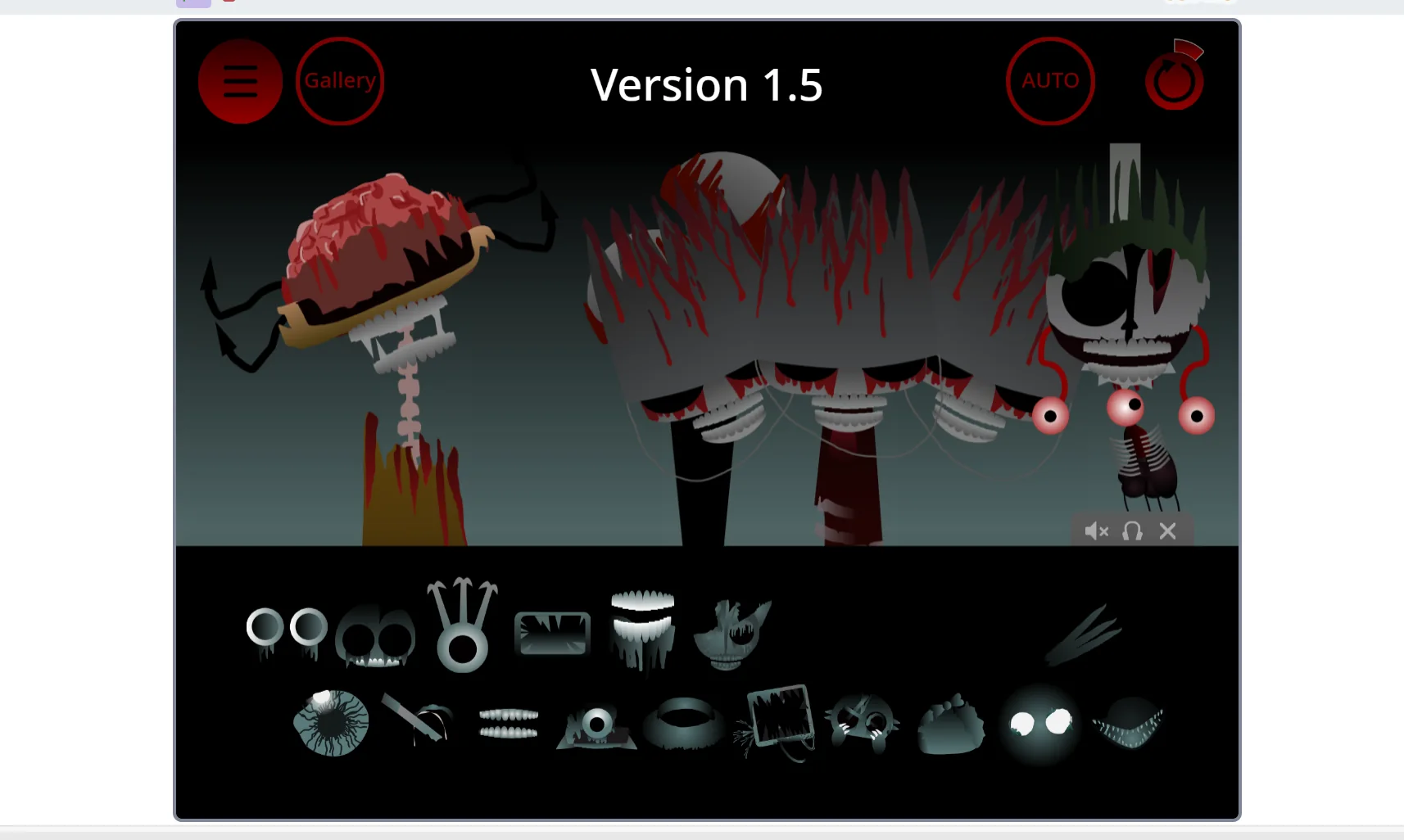Sharing and recording options in Sprunki Phase 44