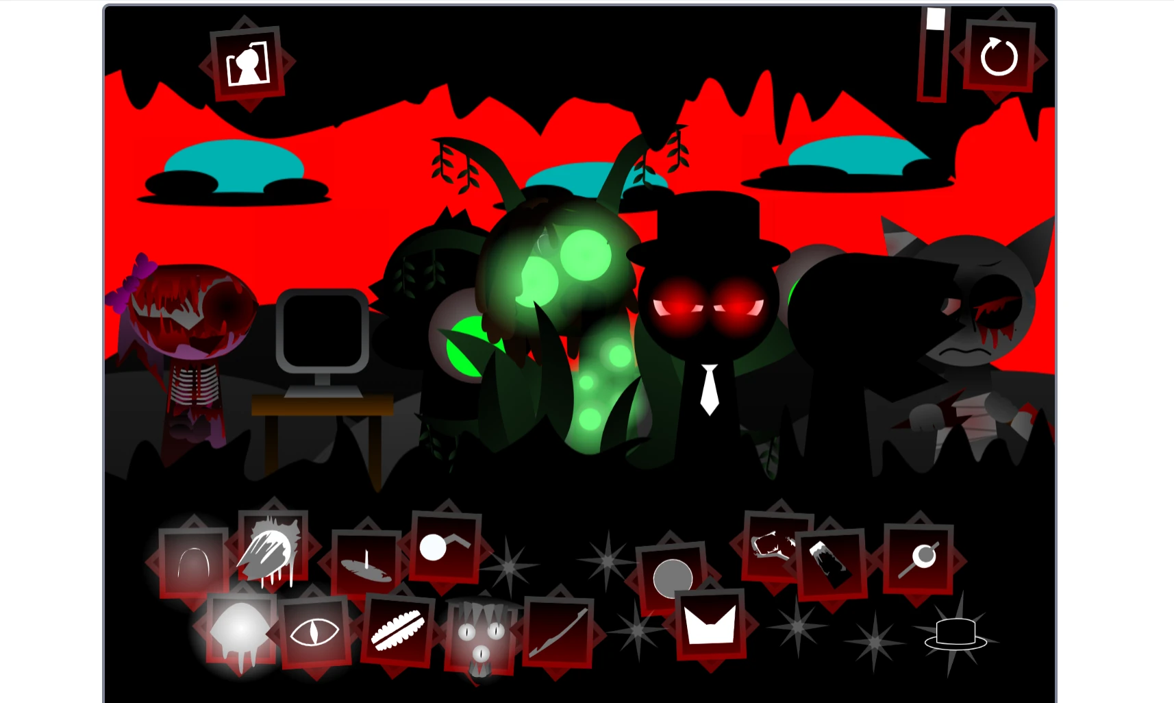 Comparison of Sprunki Phase 6 Definitive Reanimated Remix with other versions Visual comparison of Sprunki Phase 6 Definitive Reanimated Remix