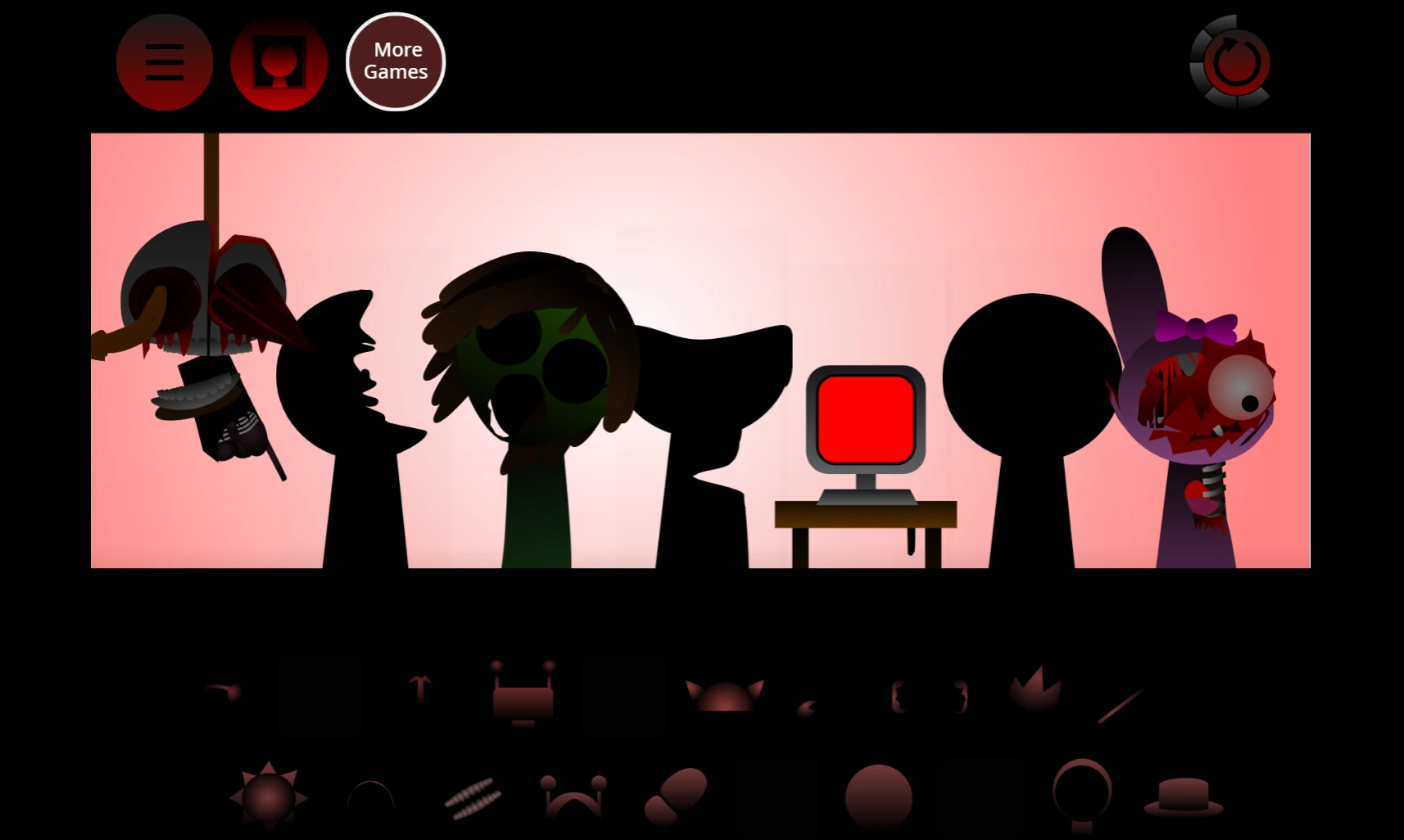 Complete character lineup in Sprunki Phase 6 Original