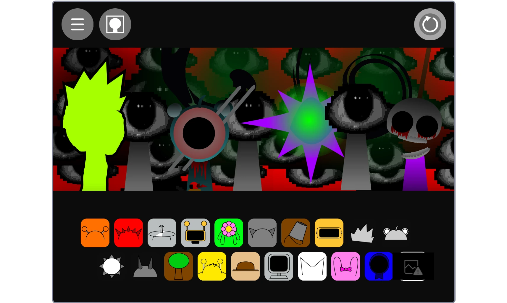 Creating music layers in Sprunki Phase 61.5 Retake
