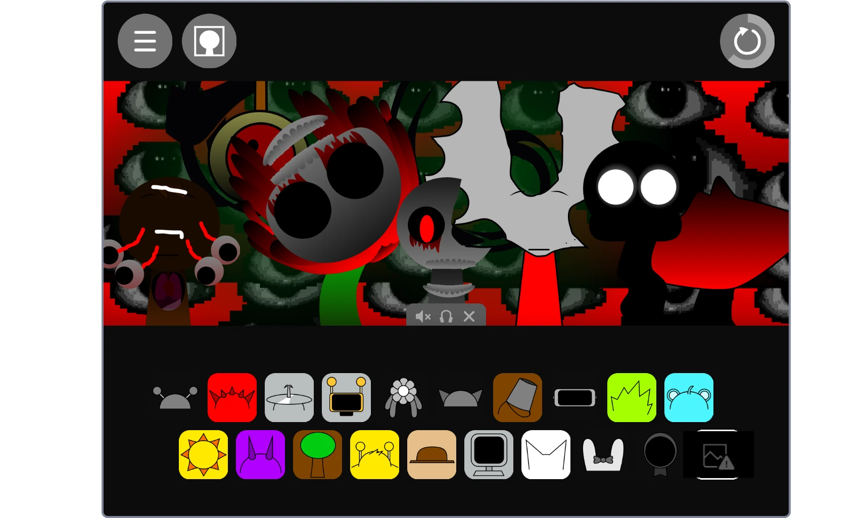 Recording a mix in Sprunki Phase 61.5 Retake