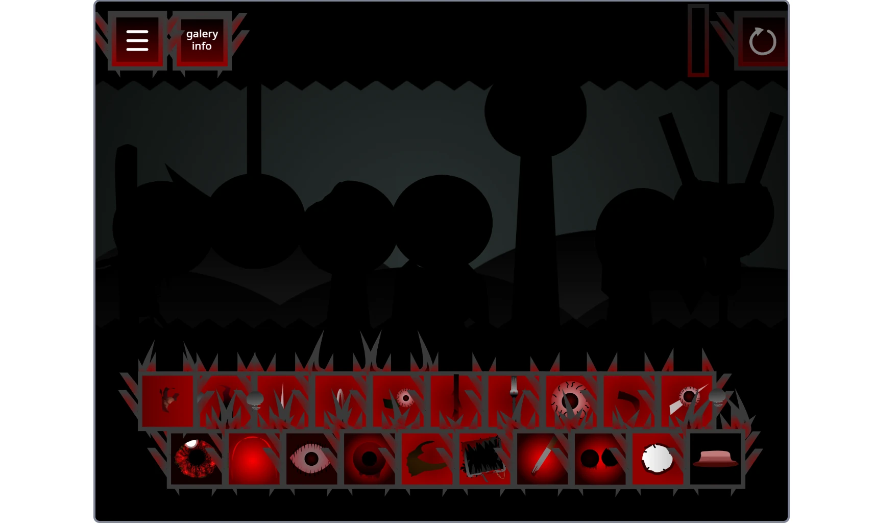 Sprunki Phase 7.5 V2 - Main gameplay screen Sprunki Phase 7.5 V2 main gameplay interface