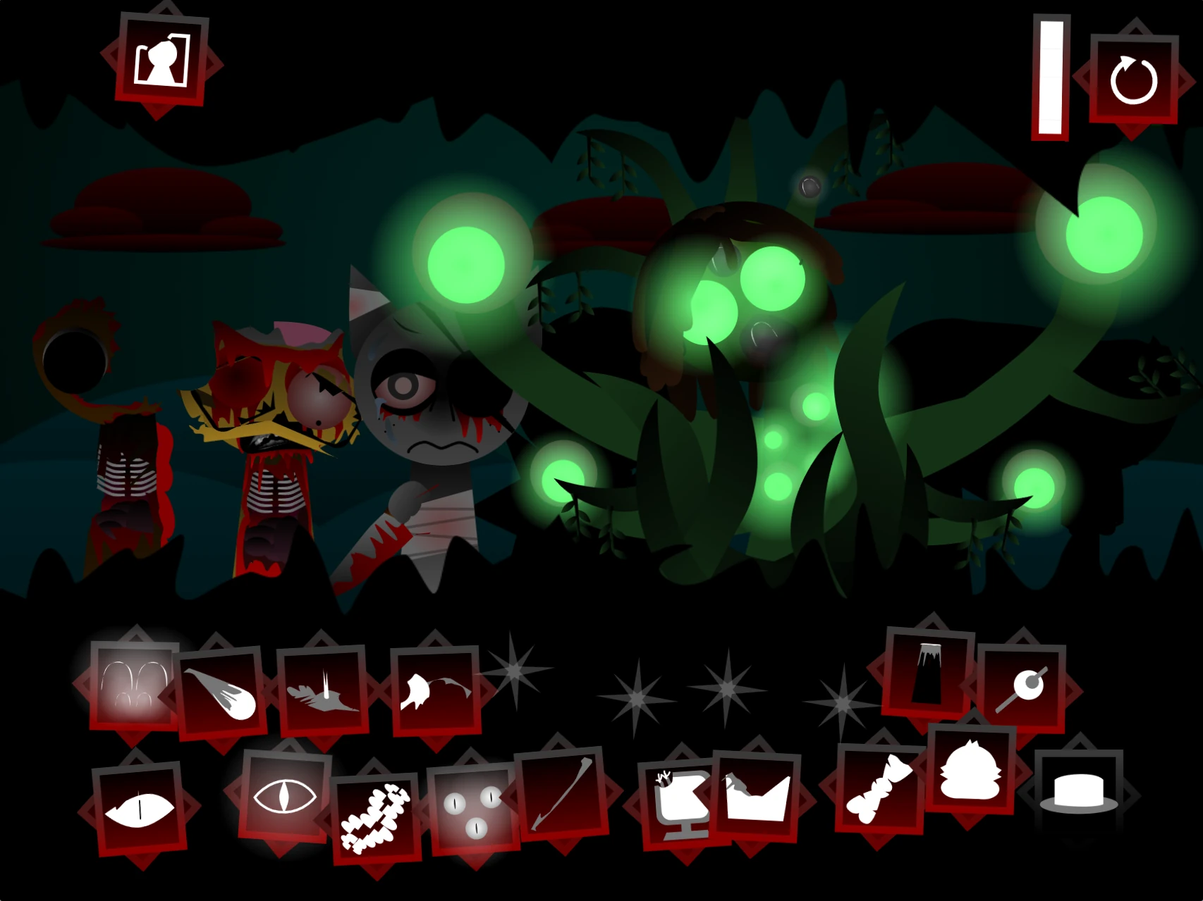 Sprunki Phase 7.5 Definitive Edition gameplay interface