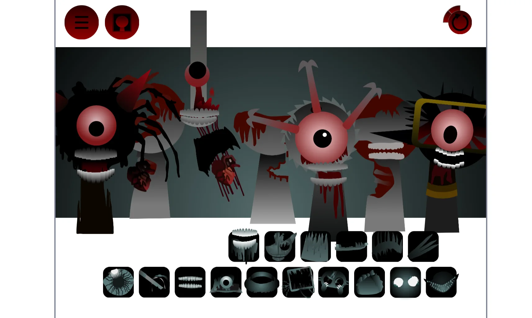 Sprunki Phase 7.5 horror mod enhanced visual effects